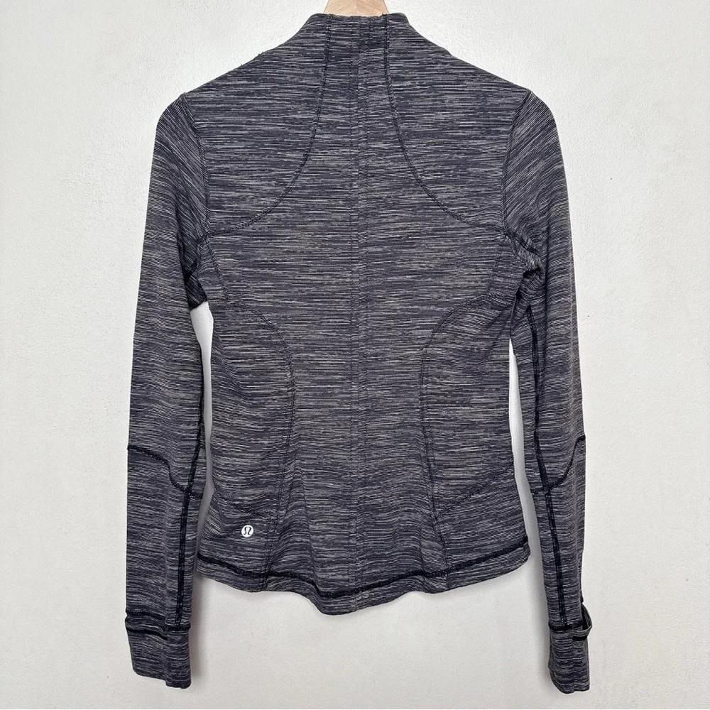 Lululemon Womens 6 Space Dye Active Track Jacket